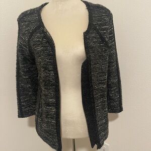 Blazer, semi knit, cotton lining